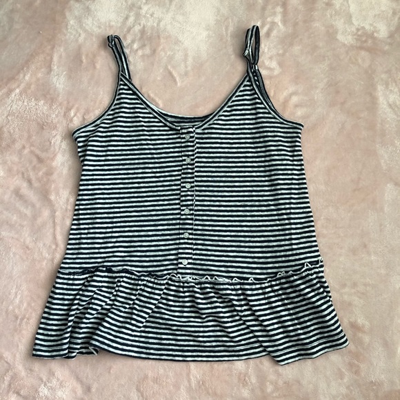 Abercrombie & Fitch Tops - Striped Tank Top